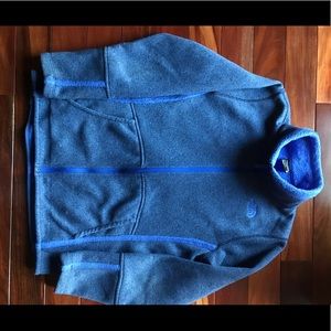 Purple North Face Fleece Jacket